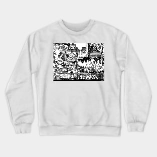 GRAFFITI COLLAGE Crewneck Sweatshirt